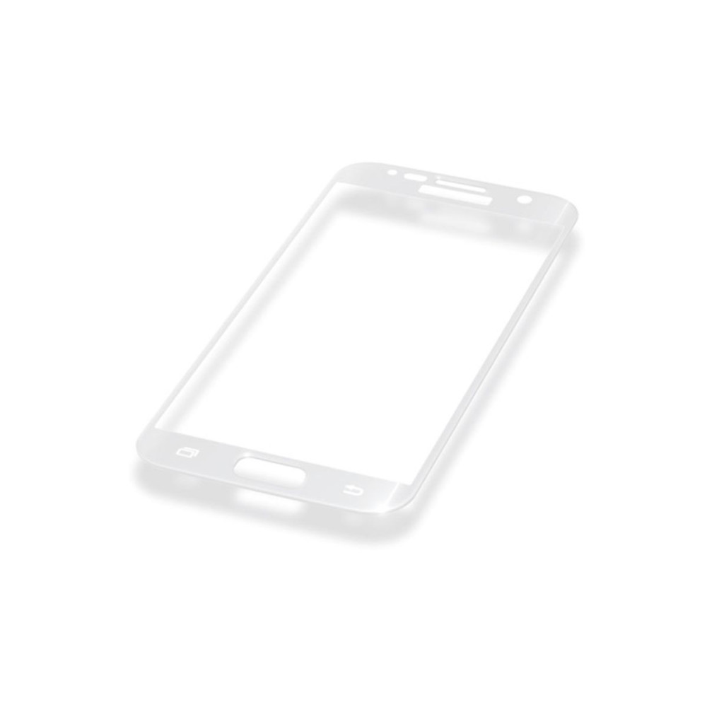 3D Full Cover Glass 9H Samsung Galaxy S6 edge Λευκό