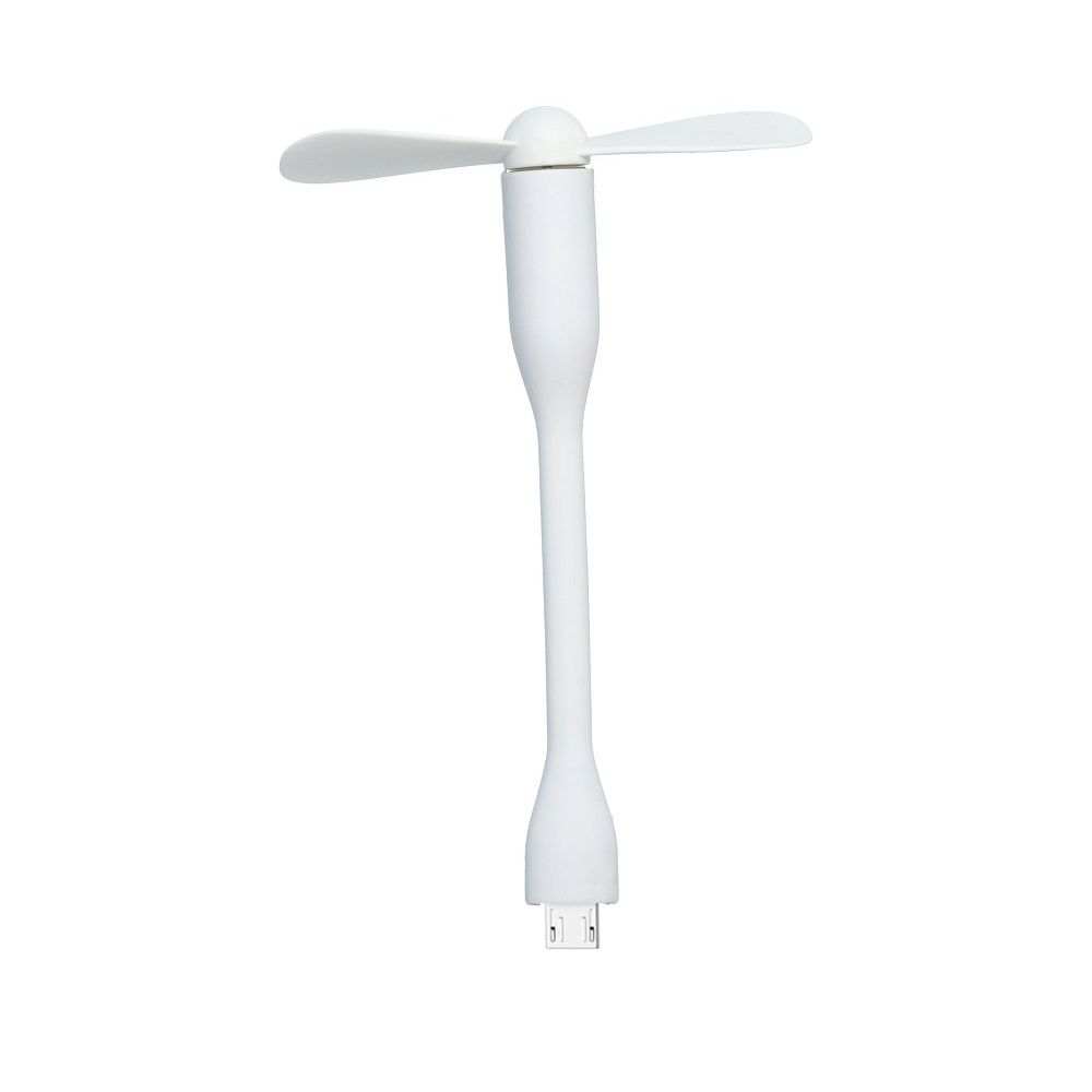 Ανεμιστήρας Φορητός Micro USB Λευκό