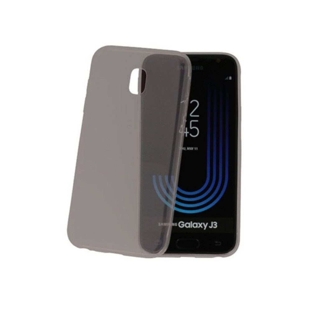 Ultra Slim 0,3mm Samsung Galaxy J5 (2017) Σκούρη Διαφάνεια