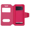 Θήκη Universal S-View Book 4,8"-5,3" Φούξια