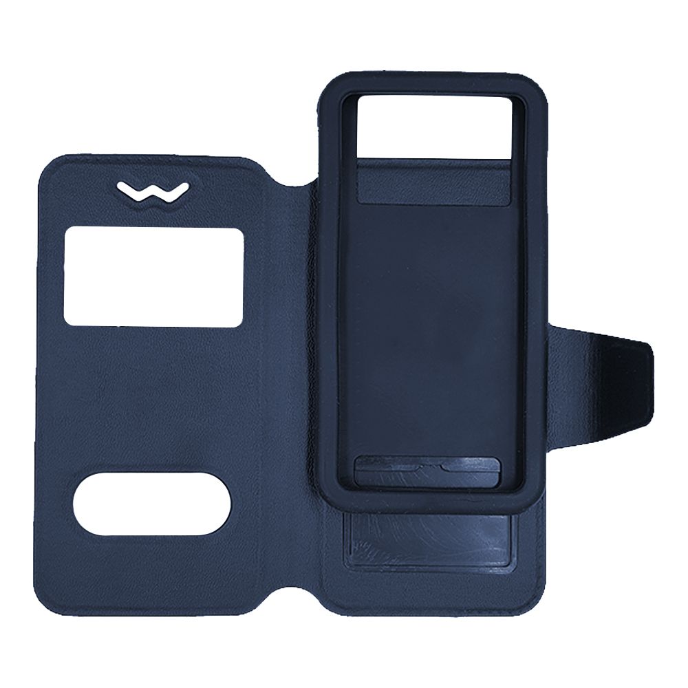 Θήκη Universal S-View Book 2,8"-3.3" Μπλε Σκούρο