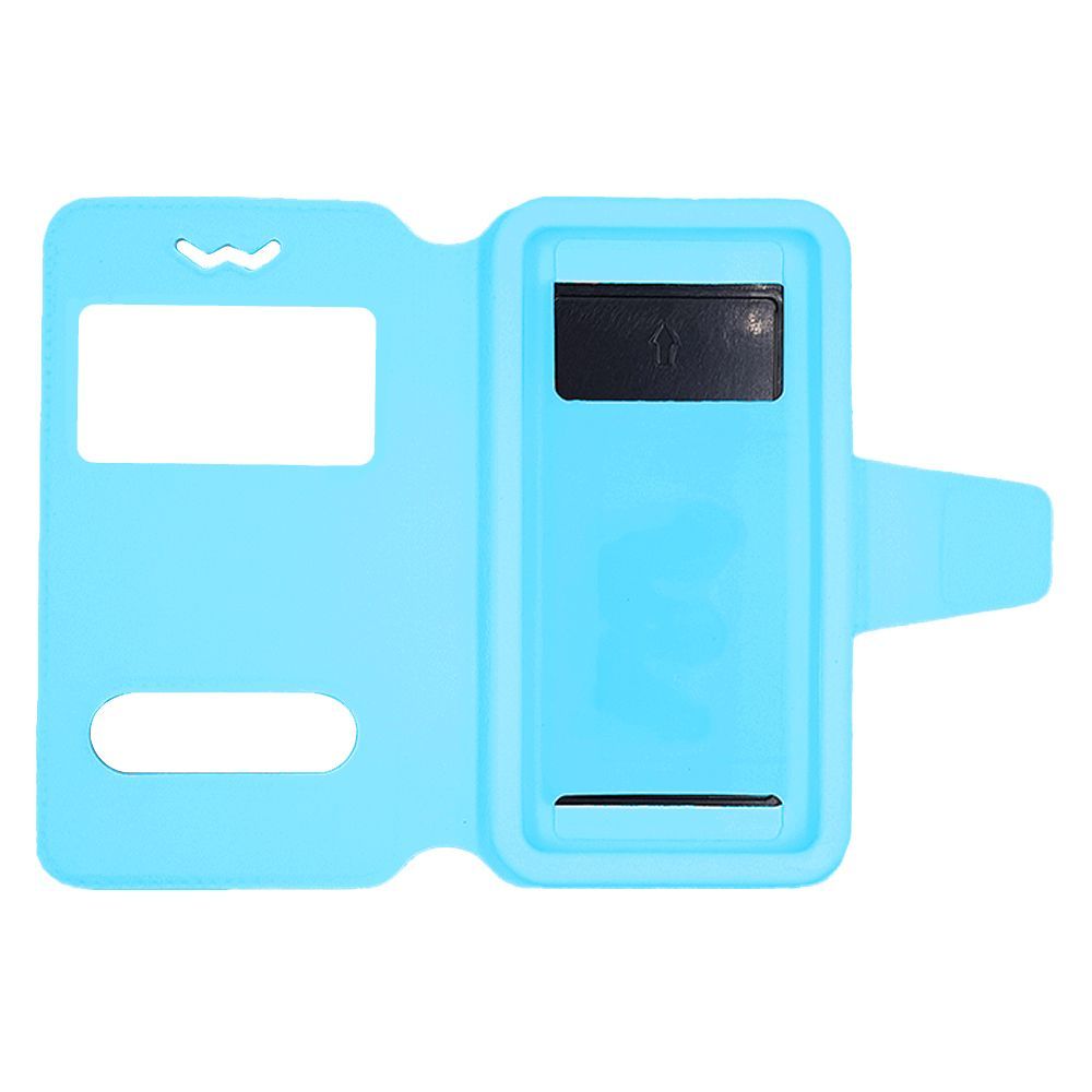 Θήκη Universal S-View Book 3,3"-3,8" Γαλάζιο