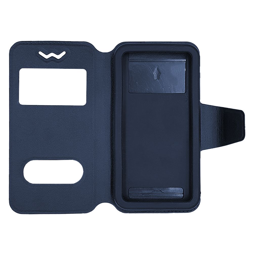 Θήκη Universal S-View Book 3,3"-3,8" Μπλε Σκούρο