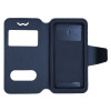 Θήκη Universal S-View Book 3,3"-3,8" Μπλε Σκούρο