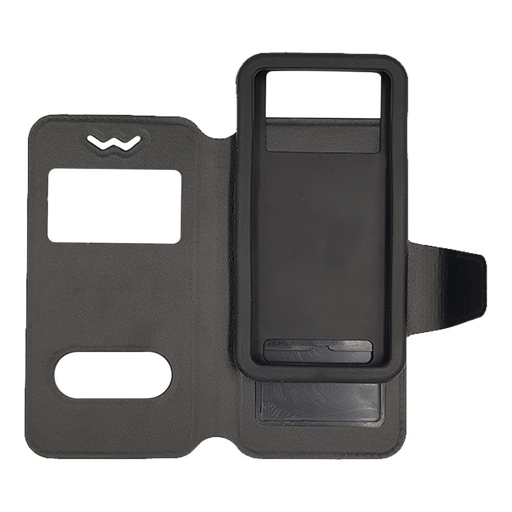 Θήκη Universal S-View Book 4,3"-4,8" Μαύρο