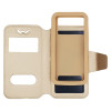 Θήκη Universal S-View Book 4,3"-4,8" Χρυσό