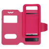 Θήκη Universal S-View Book 4,3"-4,8" Φούξια