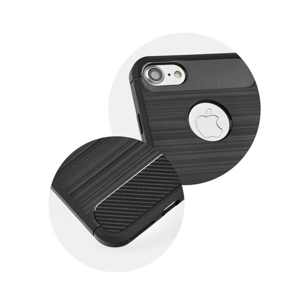 Θήκη Σιλικόνης Carbon TPU Fiber Brushed Samsung Galaxy A3 2017 Μαύρο