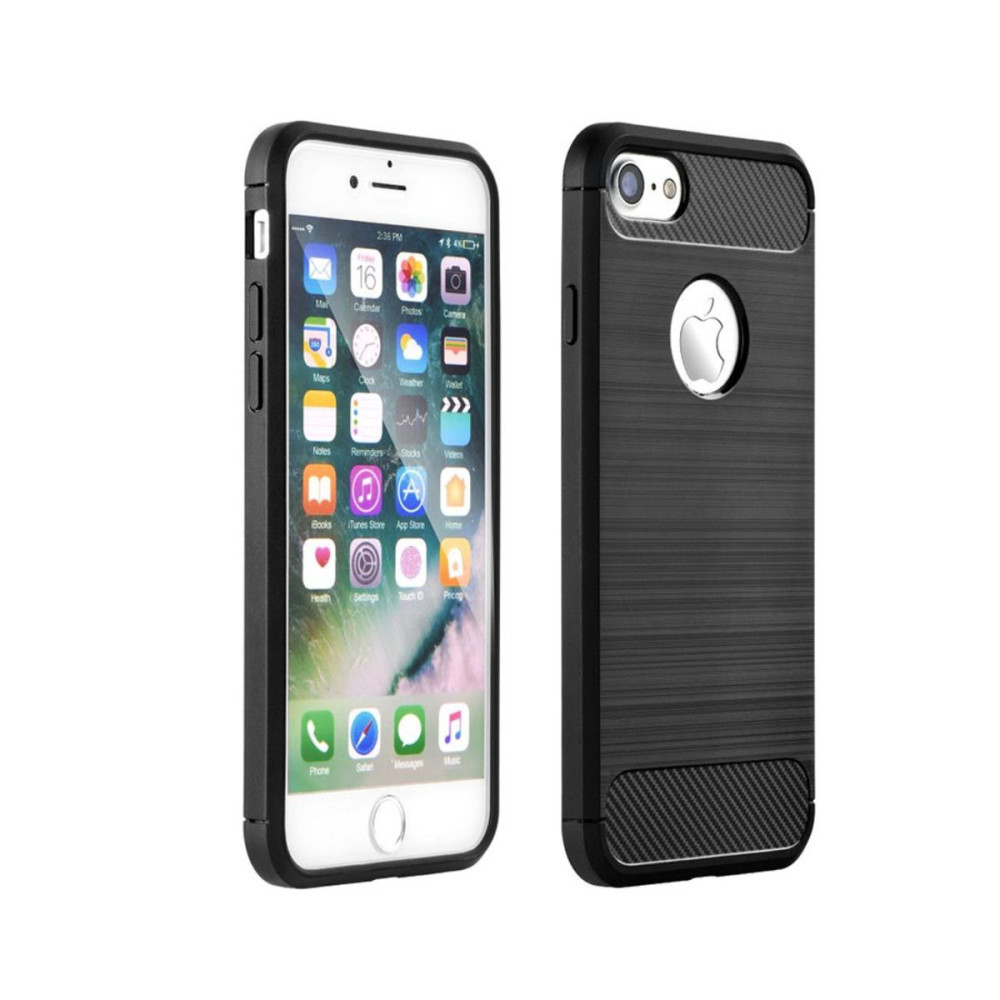 Θήκη Σιλικόνης Carbon TPU Fiber Brushed Samsung Galaxy J5 (2016) Μαύρο