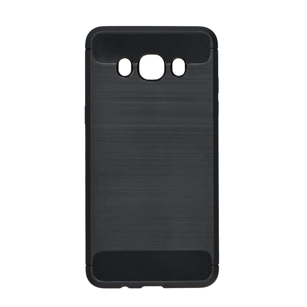 Θήκη Σιλικόνης Carbon TPU Fiber Brushed Samsung Galaxy J7 (2016) Μαύρο