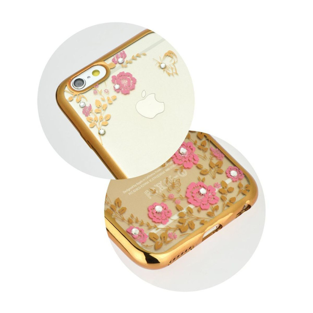 Diamond Case Samsung Galaxy J3 (2017) Χρυσό