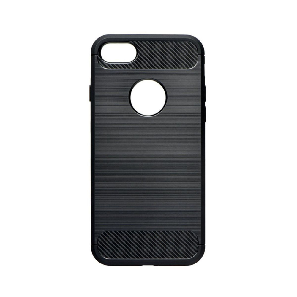 Θήκη Σιλικόνης Carbon TPU Fiber Brushed Apple iPhone 7 / iPhone 8 Μαύρο