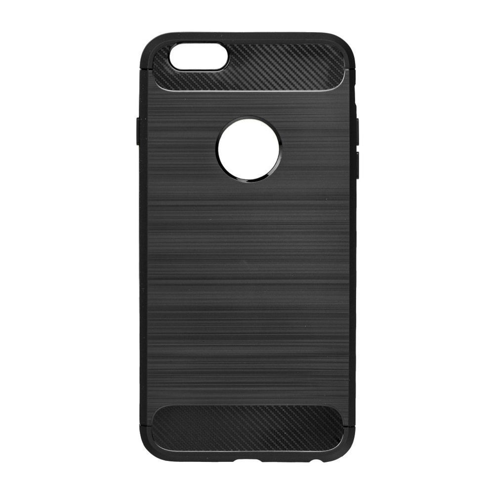 Θήκη Σιλικόνης Carbon TPU Fiber Brushed Apple iPhone 5/5s/SE Μαύρο