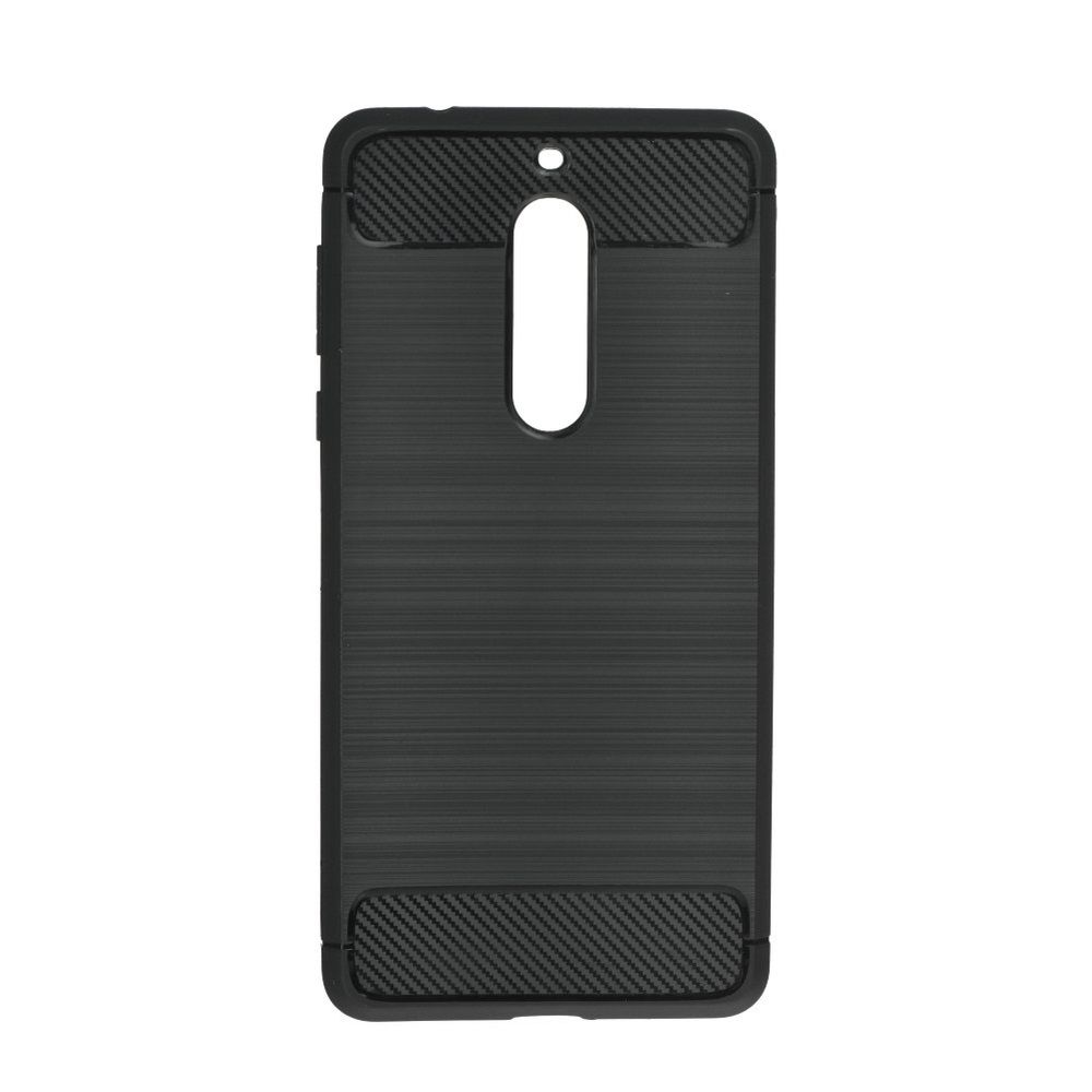 Θήκη Σιλικόνης Carbon TPU Fiber Brushed Nokia 5 Μαύρο