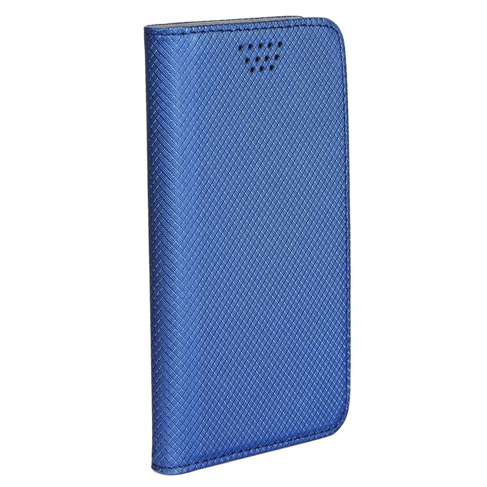 Θήκη Smart Book Universal με Αυτοκόλητο 5,7"-6,5" Μπλέ