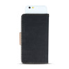 Θήκη Fancy Book Universal με Clip 4,5"-5,0" Μαύρο/Χρυσό