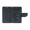 Θήκη Fancy Book Universal με Clip 4,7"-5,3" Χρυσό/Μαύρο