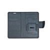 Θήκη Fancy Book Universal με Clip 5,5"-5,7" Μαύρο/Χρυσό