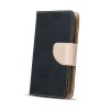 Θήκη Fancy Book Universal με Clip 5,5"-5,7" Μαύρο/Χρυσό