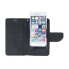 Θήκη Fancy Book Universal με Clip 5,5"-5,7" Χρυσό/Μαύρο