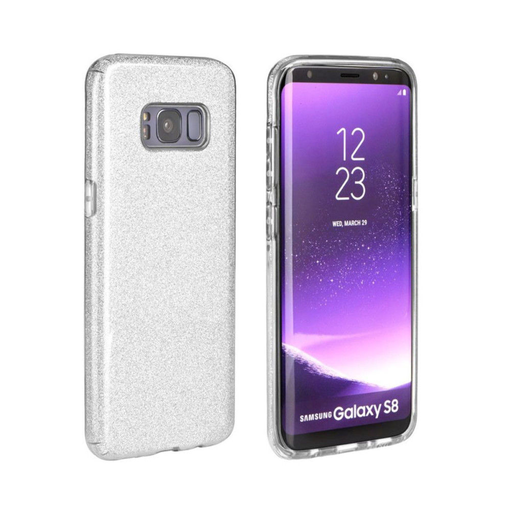 Shining TPU Huawei P Smart Ασημί