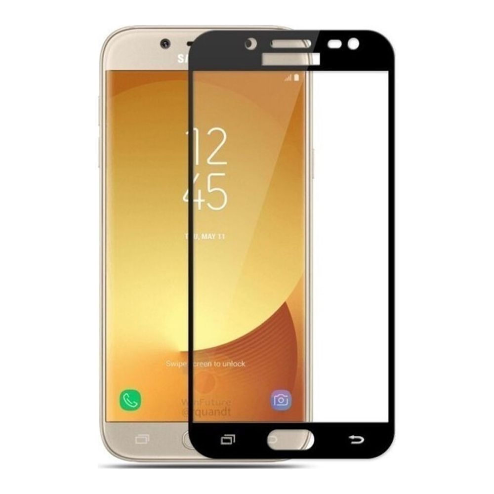 5D Full Glue 9H Glass Samsung H/Q Galaxy J3 (2017) Μαύρο