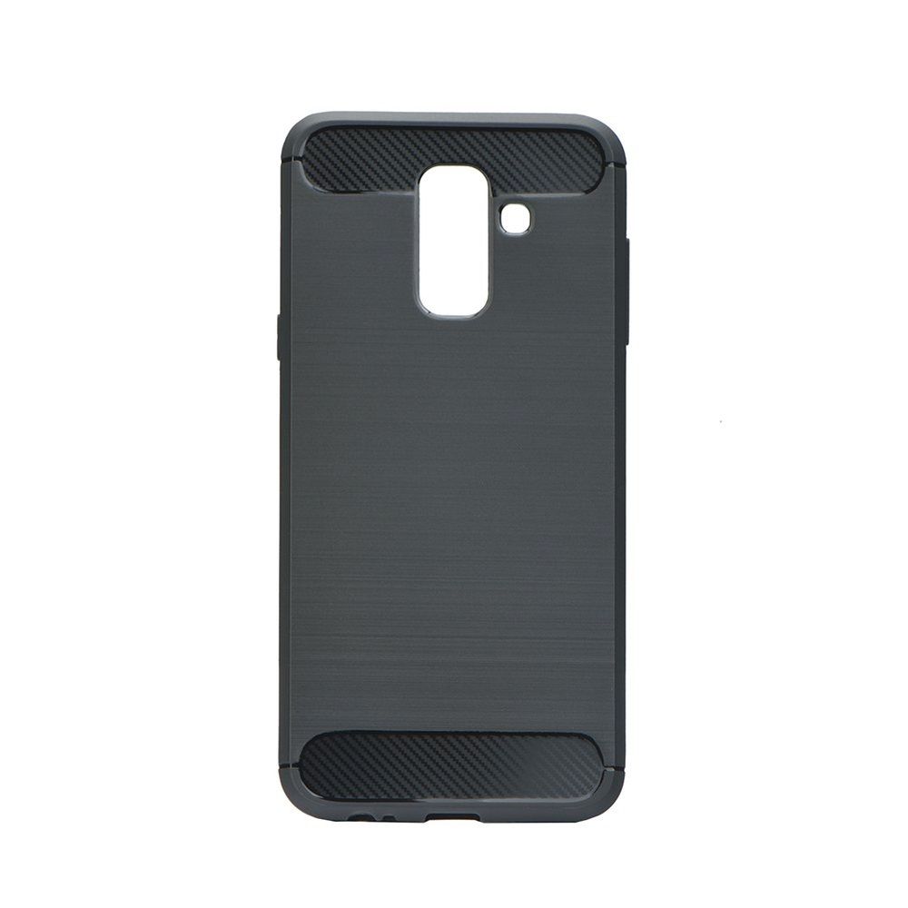 Θήκη Σιλικόνης Carbon TPU Fiber Brushed Samsung Galaxy A6 Plus / Galaxy J8 2018 Μαύρο