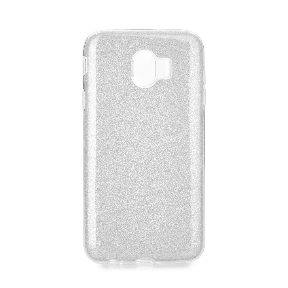 Θήκη Shining TPU Samsung Galaxy J4 2018 Ασημί