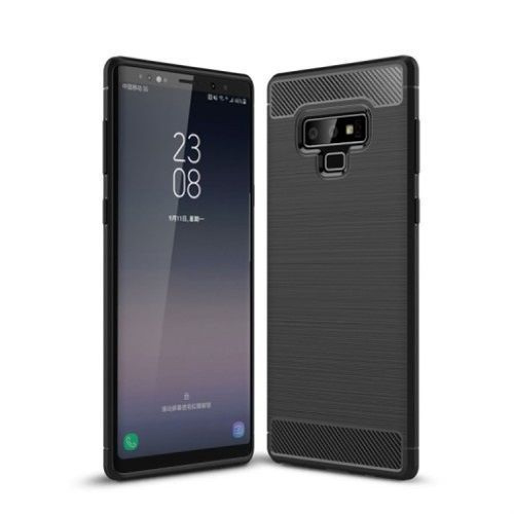 Θήκη Σιλικόνης Carbon TPU Fiber Brushed Samsung Galaxy Note 9 Μαύρο