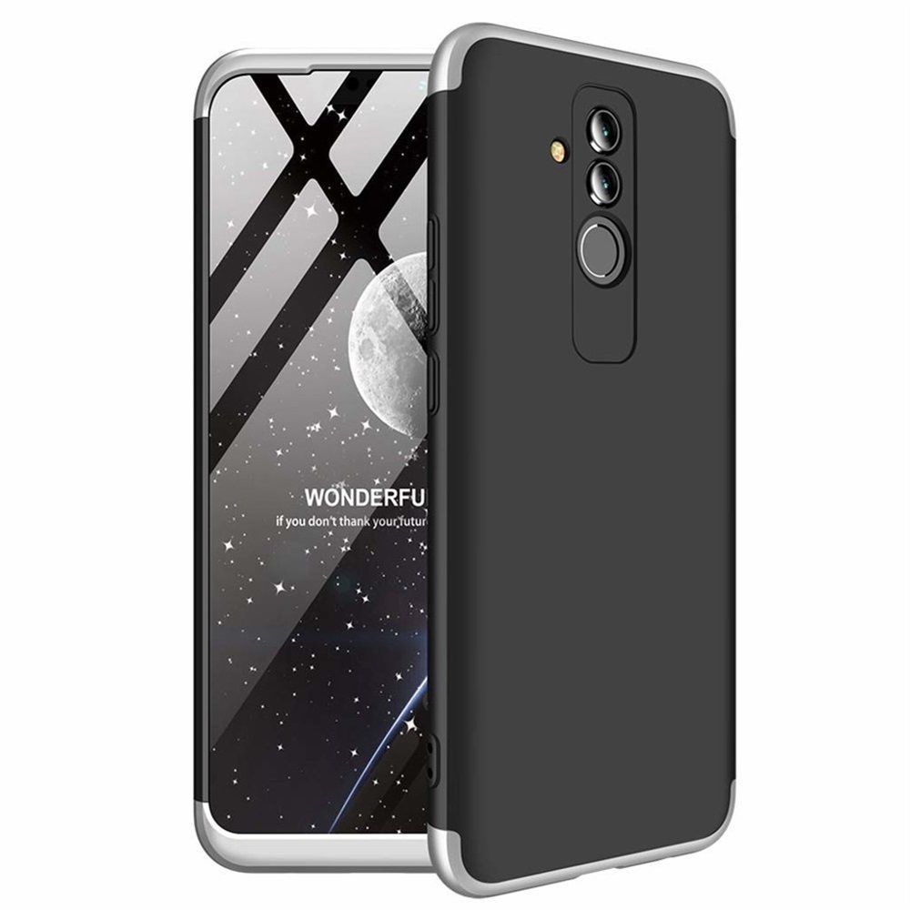 GKK 360 Full Body Protection Huawei Mate 20 Lite Μαύρο/Ασημί