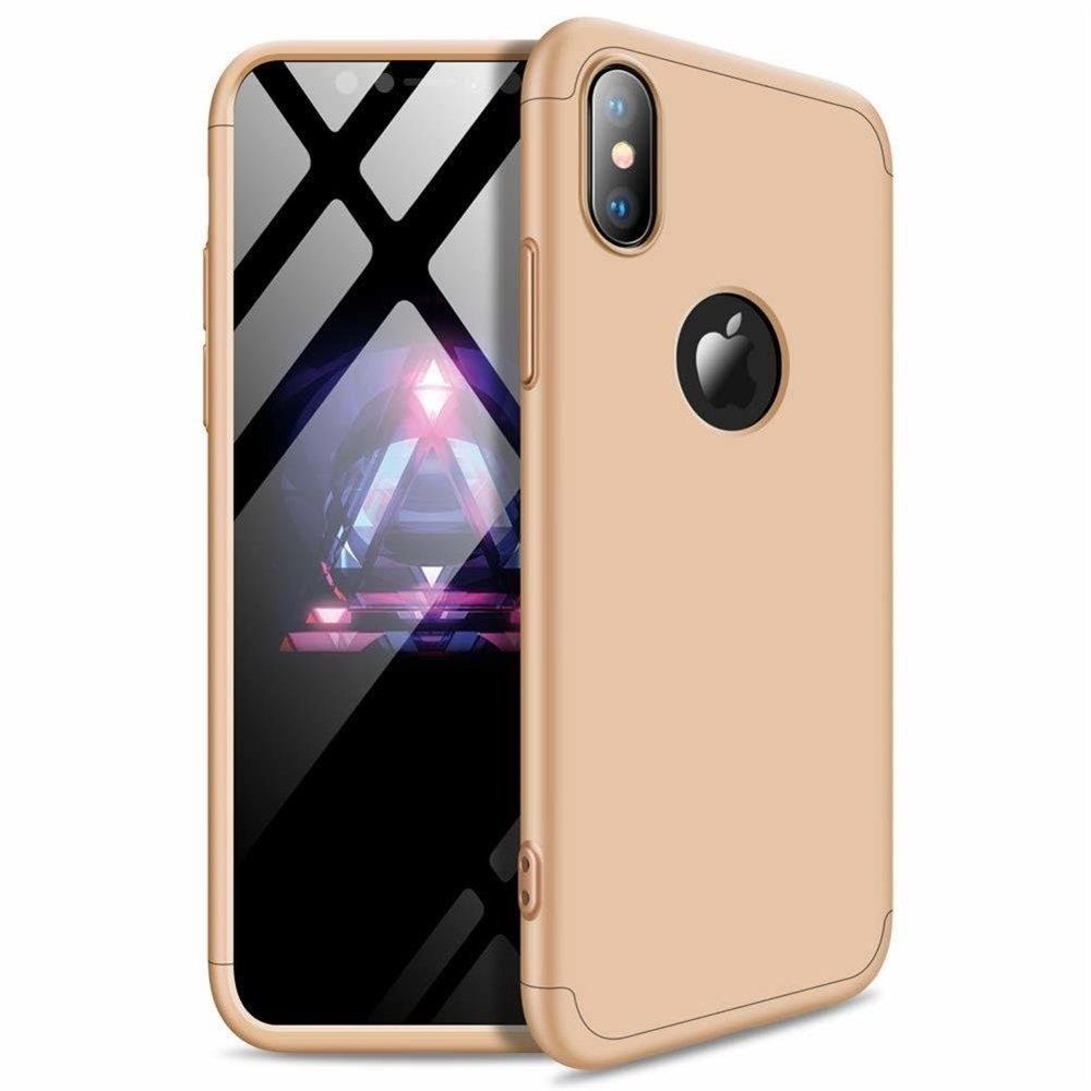 GKK 360 Full Body Protection Apple iPhone XS MAX Χρυσό