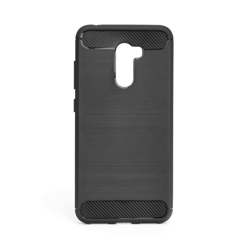 Θήκη Σιλικόνης Carbon TPU Fiber Brushed Xiaomi Pocophone F1 Μαύρο