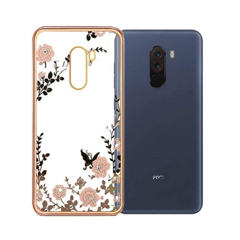Diamond Case Xiaomi Pocophone F1 Χρυσό