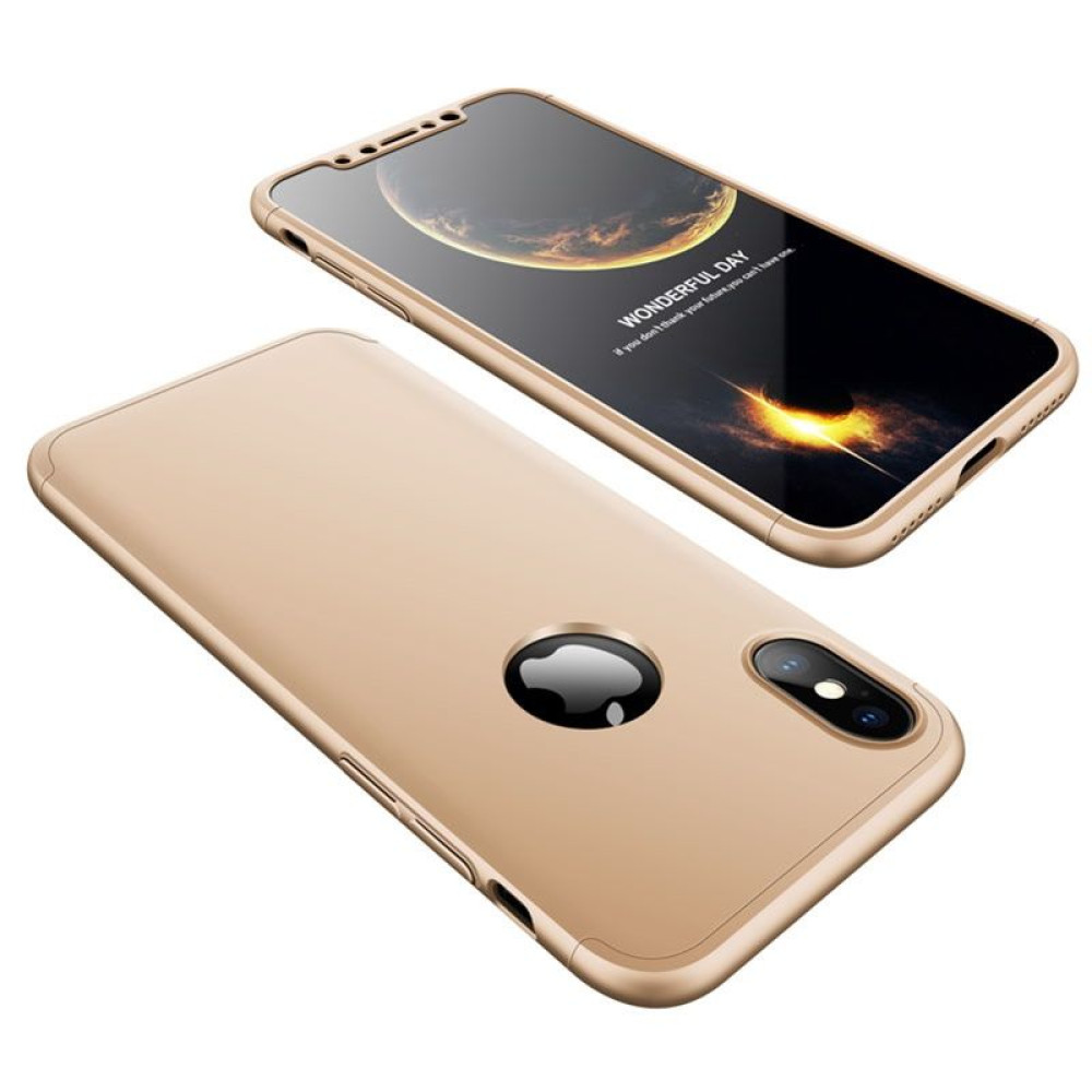 GKK 360 Full Body Protection Apple iPhone X / iPhone XS Χρυσό