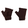 Γάντια Touchscreen 2in1 Striped and Fingerless one size Καφέ