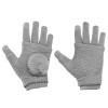 Γάντια Touchscreen 2in1 Striped and Fingerless one size Ανοιχτό Γκρι
