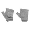 Γάντια Touchscreen 2in1 Striped and Fingerless one size Ανοιχτό Γκρι