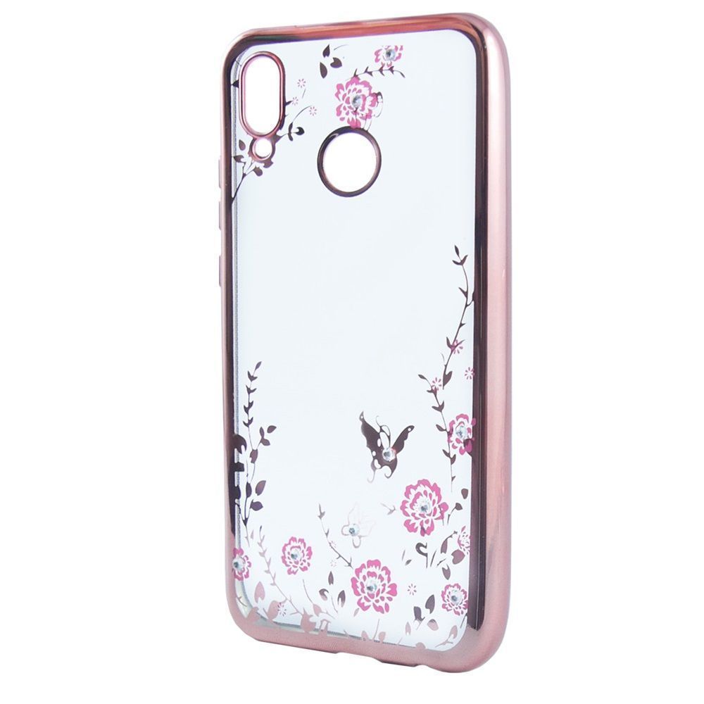Diamond Case Samsung Galaxy A9 2018 Ροζ Χρυσό