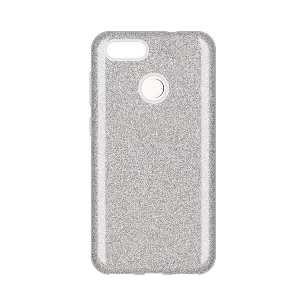 Θήκη Shining TPU Xiaomi Mi 8 Lite (Mi 8X) Ασημί