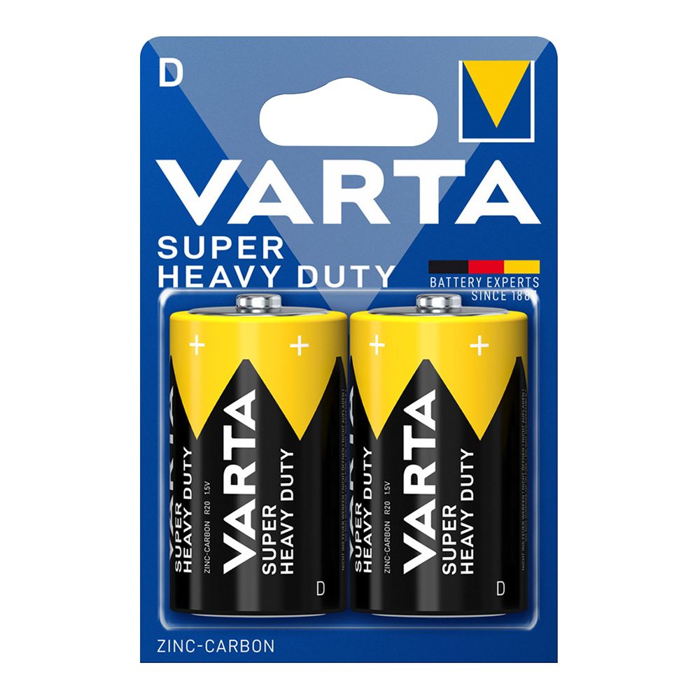 Μπαταρία Zinc Varta Superlife R20 (D-Type) - 2 pieces