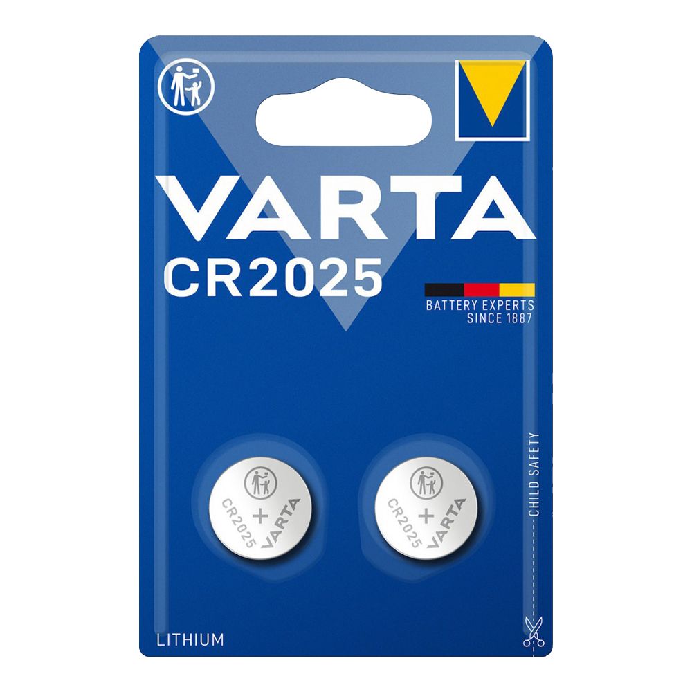 Μπαταρία Λιθίου 3V Varta CR2025 2pack