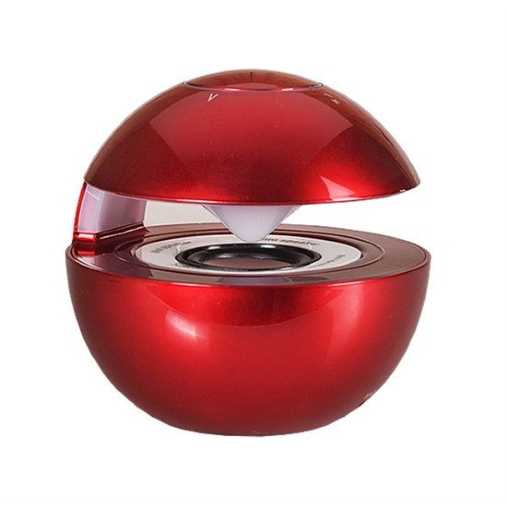 LED BALL Ηχείο Bluetooth Κόκκινο