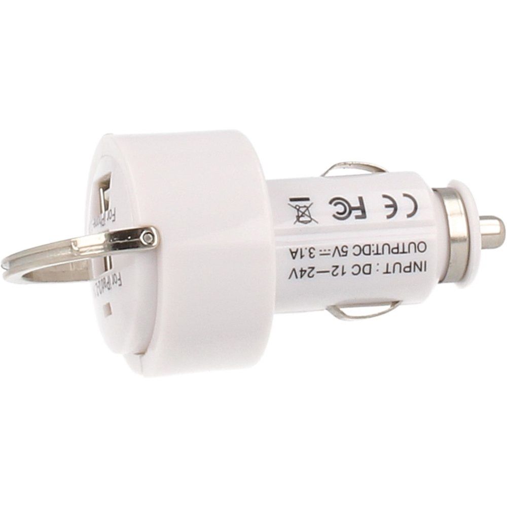 Φορτιστής Αυτοκινήτου 2xUSB 3.1A Λευκό
