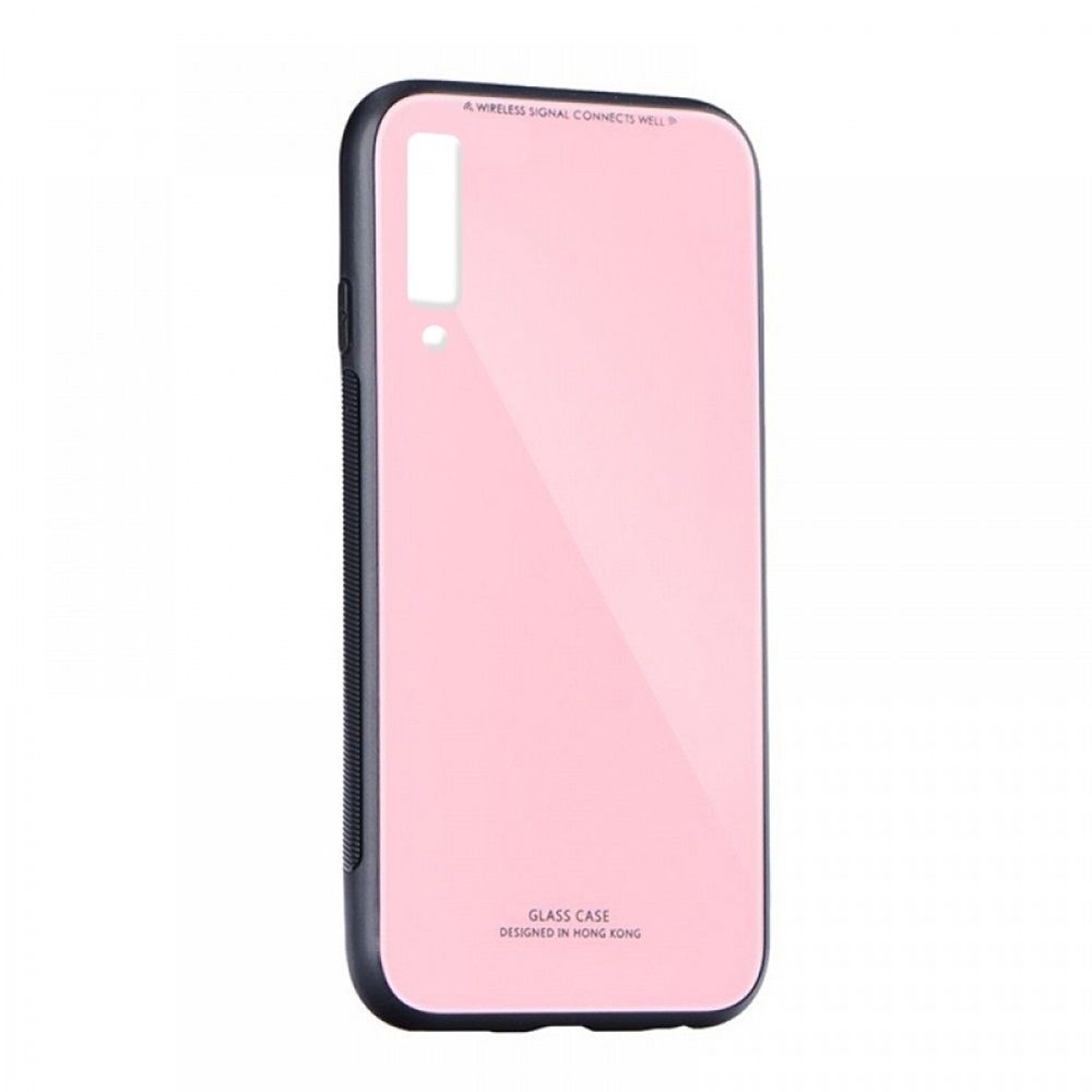 Glass Case Huawei Y6 2019 Ροζ