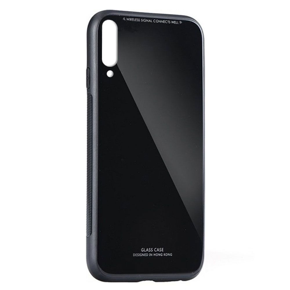 Glass Case Samsung Galaxy A70/A70s Μαύρο
