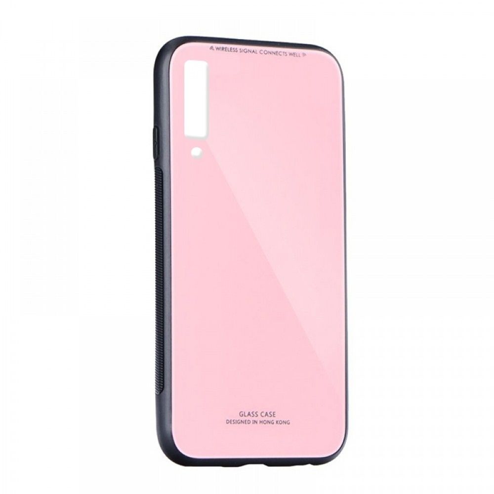 Glass Case Samsung Galaxy A70/A70s Ροζ