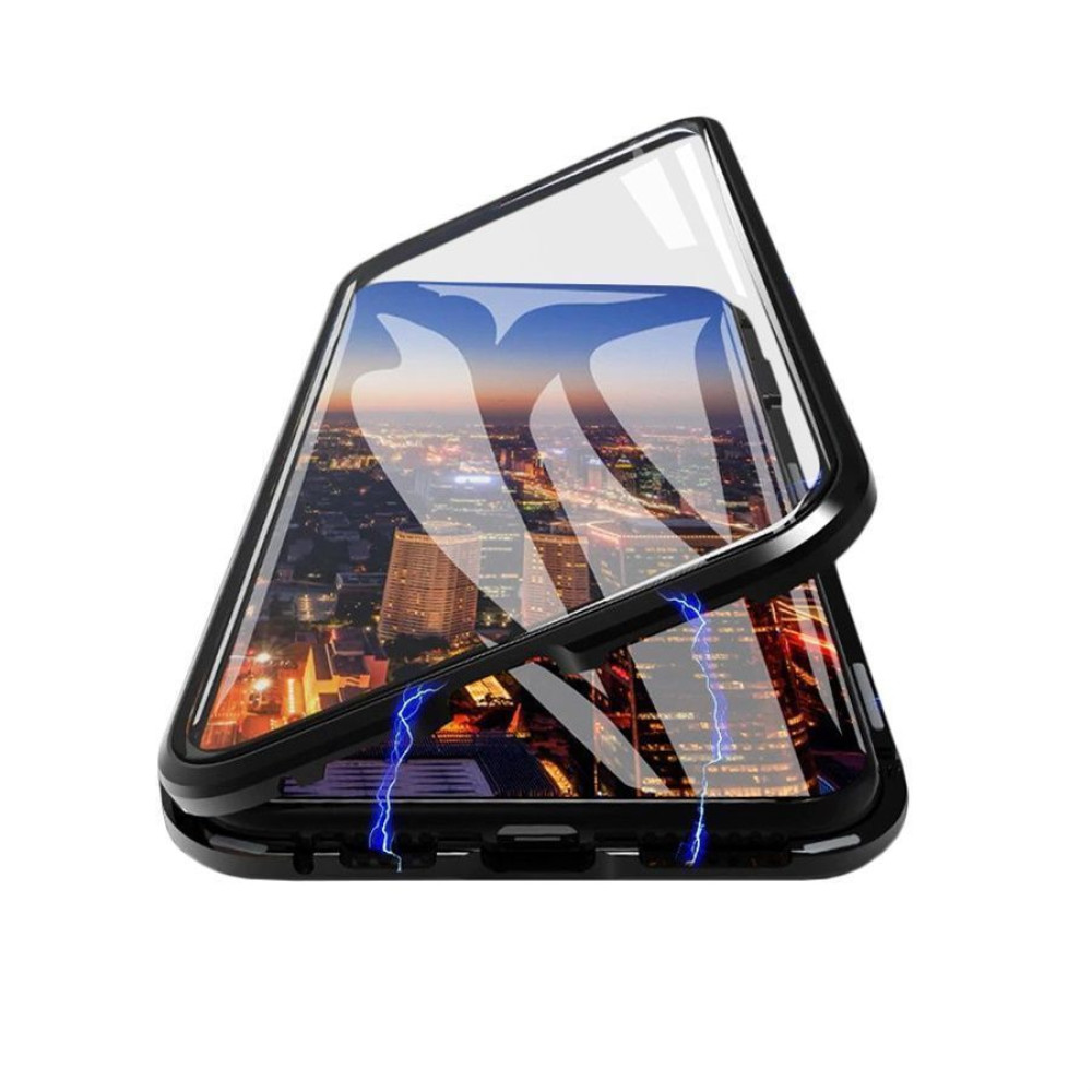 Μαγνητική Θήκη 360° front back Apple iPhone XR Μαύρο