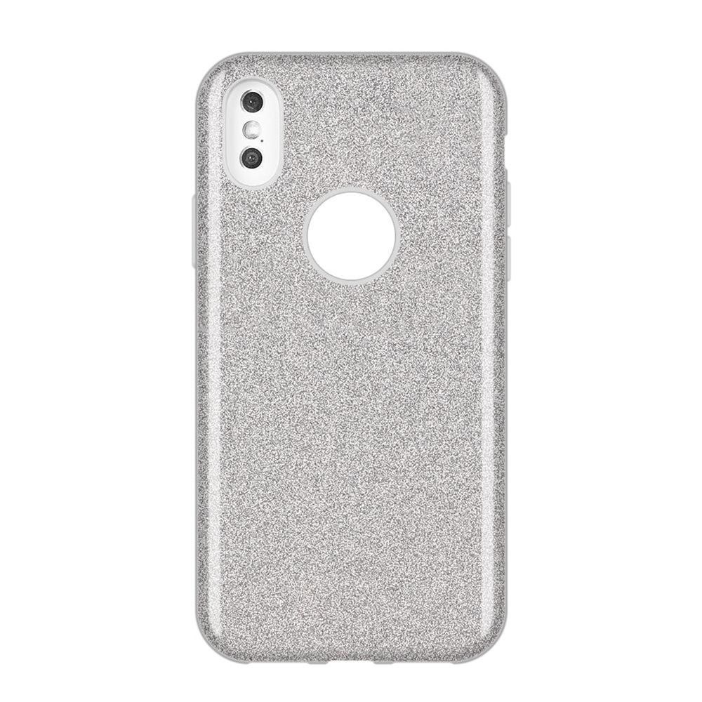 Shining TPU Huawei Y7 2019 Ασημί