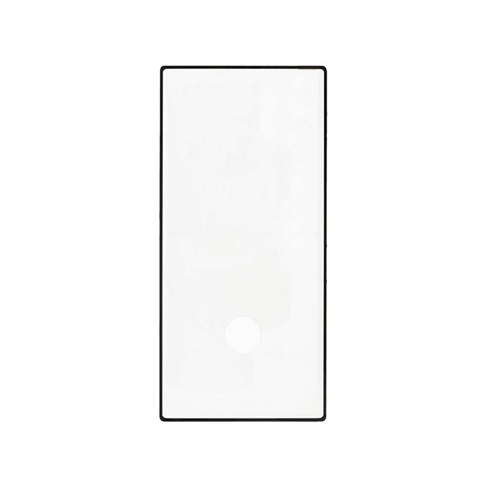 5D Full Glue 9H Glass Samsung H/Q with a hole for fingerprint Galaxy Note 10 Plus Μαύρο