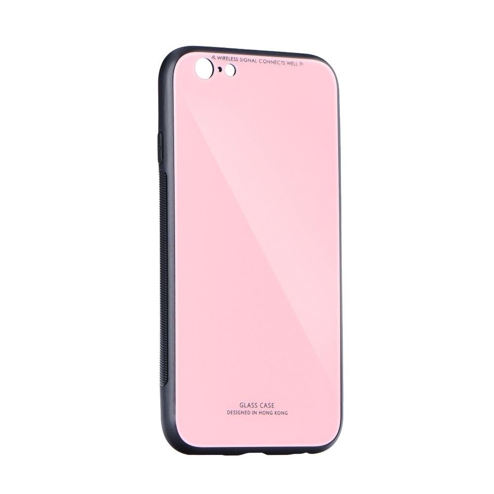 Glass Case Apple iPhone X / iPhone XS Ροζ